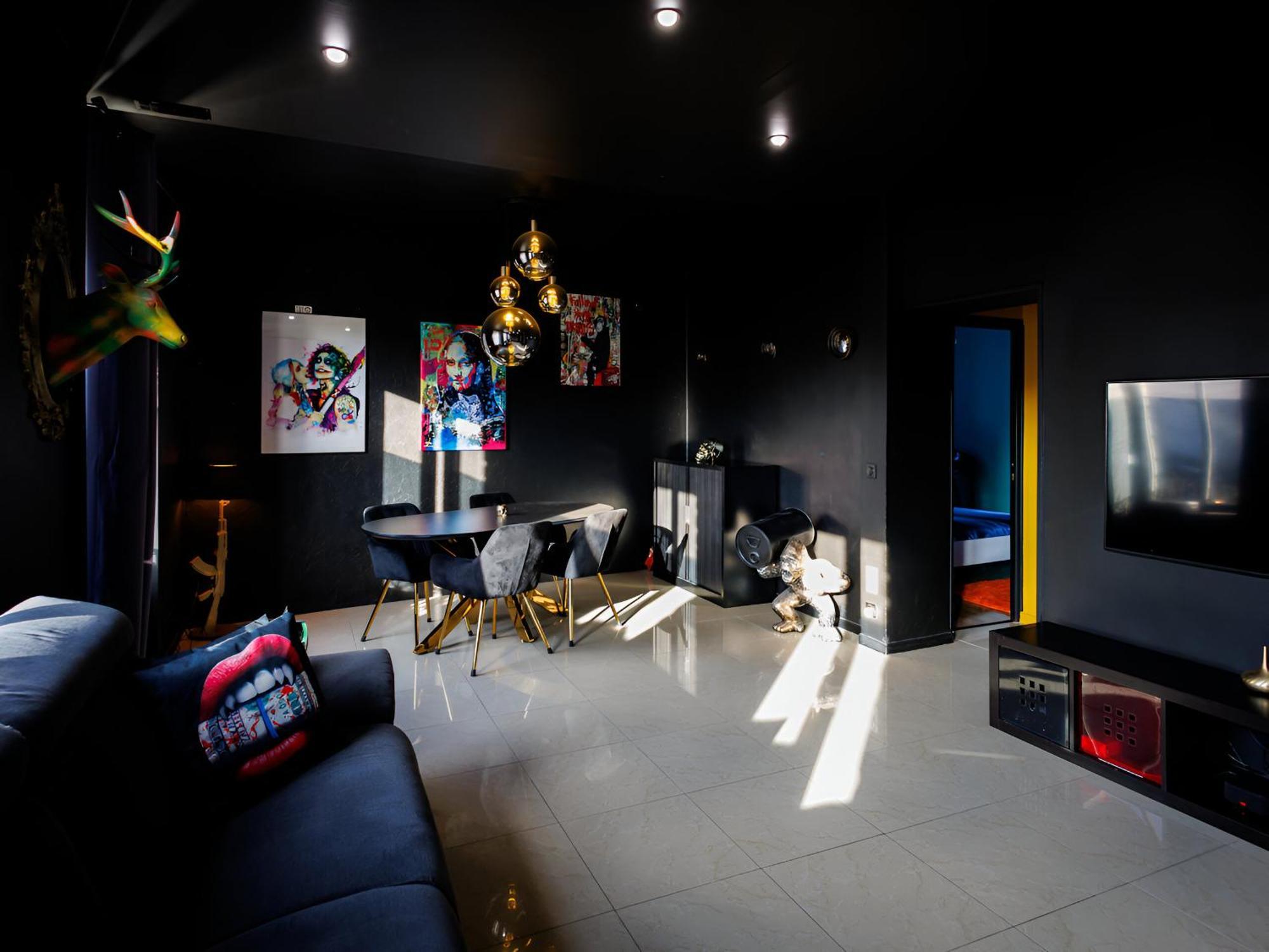 Appartement Pop Art - Asterix,Cdg,Chantilly,Disney La Chapelle-en-Serval Eksteriør bilde